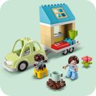 LEGO DUPLO, Town Casa de familie pe roti, 10986