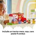 LEGO DUPLO, Tractor si piata, 10468
