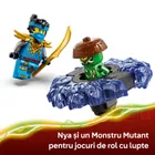LEGO NINJAGO, Nya vs Spinnerul monstru cu mutatii, 71849