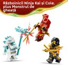 LEGO NINJAGO, Vehiculele transformabile ale lui Kai si Cole, 71864