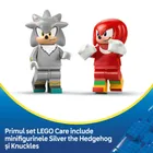 LEGO Sonic, Masina lui Silver vs Camionul gigant al lui Knuckles, 77118