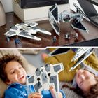 LEGO Star Wars, Fang Fighter mandalorian vs TIE Interceptor, 75348