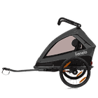 Lionelo, Cama, remorca bicicleta, Grey Graphite