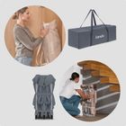 Lionelo, Florence XL Easy Fold, tarc pentru copii, Grey Stone