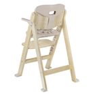 Lionelo, Floris, scaun inalt din lemn, Beige Natural