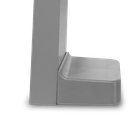 Lionelo, Floris, scaun inalt din lemn, Grey Stone