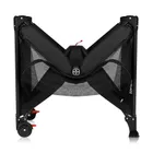 Lionelo, Laura, patut de volaj compact 2in1, Black Carbon