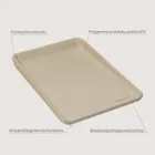 Lionelo, Megs, saltea multifunctionala pentru schimbat, Beige Sand