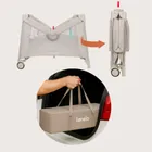 Lionelo, Mille Plus, parcul de joaca pentru copii, Grey Beige