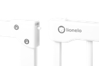 Lionelo, Truus Slim Led, poarta de siguranta, White