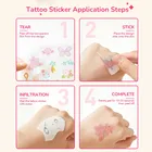 Mideer, set de tatuaje si autocolante, gradina elfilor
