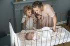 Motherhood, Scutece din muselina 70-80 cm, 3 buc., Pink Classics