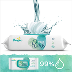 Pampers Aqua Pure Baby Wipes, 3 pachete, 144 buc.