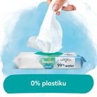 Pampers Harmonie Aqua, servetele umede, 0% plastic, 3 pachete x 48 buc., 144 buc.