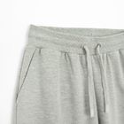 Pantaloni de trening gri cu croiala larga wide oversize NOWEAR