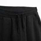 Pantaloni de trening negri cu croiala larga NOWEAR