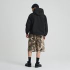 Pantaloni scurti cu model camuflaj si croiala baggy unisex NOWEAR