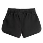 Pantaloni scurti negri cu talie joasa NOWEAR