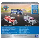 Paw Patrol, Big Truck Pups, True Metal, set de 3 vehiculi