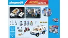 Playmobil, Action Heroes, Masina de transportat bani, 71597