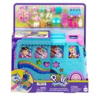 Polly Pocket, Pet Mobile Adventure, set de joaca cu figurine si accesorii