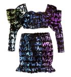 Rainbow High, Twins, Laurel & Holly De’Vious, papusi fashion, 2 buc.