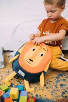 Smiki, leu, ghiozdan pentru prescolari
