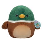 Squishmallows, Fuzzamallows, Avery, Mallard Duck, jucarie de plus, 30 cm