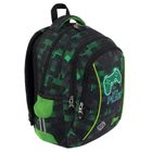 St.Right, rucsac pentru scoala cu 3 compartimente, BP26 Dark Game