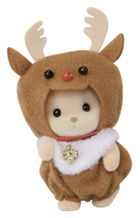 Sylvanian Families, Baby Santa's Christmas Tree House, set de joaca cu figurine si accesorii, 5822