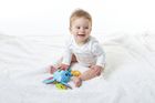 Tiny Love, Tiny Smarts, Iepurasul Thomas, jucarie vibranta cu agatatoare