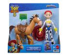 Toy Story 5, PlayScale, Jessie + Mustang, set de 2 figurine, scara 18 cm
