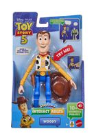 Toy Story 5, Woody, figurina vorbitoare interactiva, scara 18 cm