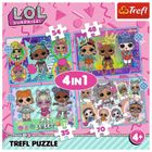 Trefl, L.O.L. Surprise, puzzle 4in1, 207 piese
