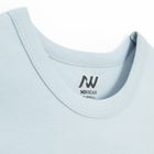 Tricou din bumbac cu croiala scurta NOWEAR