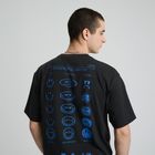 Tricou negru cu croiala relaxed S.W.Smiley NOWEAR