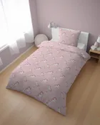 Unicorn, set lenjerie de pat single, 160-200 cm