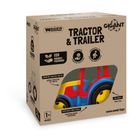 Wader, Tractor gigant, Vehicul cu remorca