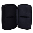Astrabag, Jumbo, penar cu 3 compartimente, cu rechizite scolare, Blue Pixel