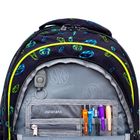 Astrabag, rucsac pentru scoala, cu 3 compartimente, Football Motion