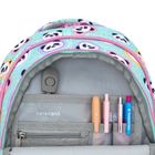 Astrabag, rucsac pentru scoala, cu 3 compartimente, Minty Pandas