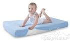 BabyMatex, cearceaf cu elastic frotte Premium, 60-120 cm, albastru