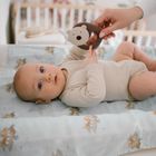 BabyOno, Natural Bamboo, scutece din fibra naturala de bambus, 70-70 cm, 3 buc., mix