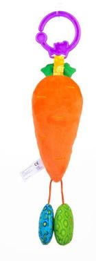 Balibazoo, Easy Peasy Plushes, morcov, jucarie cu agatatoare