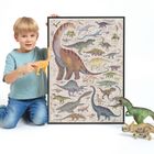 Banana Panda, Puzzlove Dinozauri, puzzle pentru familie, pentru varsta de 7+, 200 piese