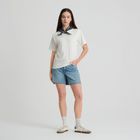 Bandana negru din bumbac unisex NOWEAR