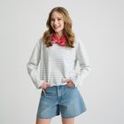 Bandana rosu din bumbac unisex NOWEAR