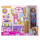 Barbie, Designer de moda, set de joaca cu papusa si accesorii