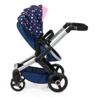 Bayer Design, Xeo, carucior multifunctional pentru papusi, bleumarin-roz