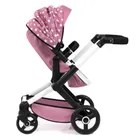 Bayer Design, Xeo, carucior multifunctional pentru papusi, roz